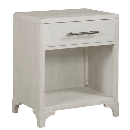 Abaco One Drawer White Nightstand (Set of 2)-Nightstands-Panama Jack-LOOMLAN