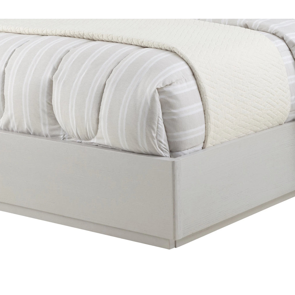 Abaco Performance Fabric White Bed