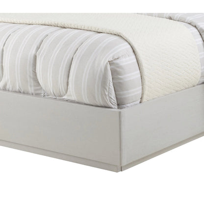 Abaco Performance Fabric White Bed