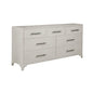 Abaco Seven Drawers White Dresser-Dressers-Panama Jack-LOOMLAN