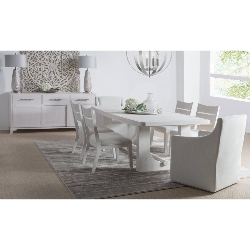 Abaco Three Drawers White Sideboard