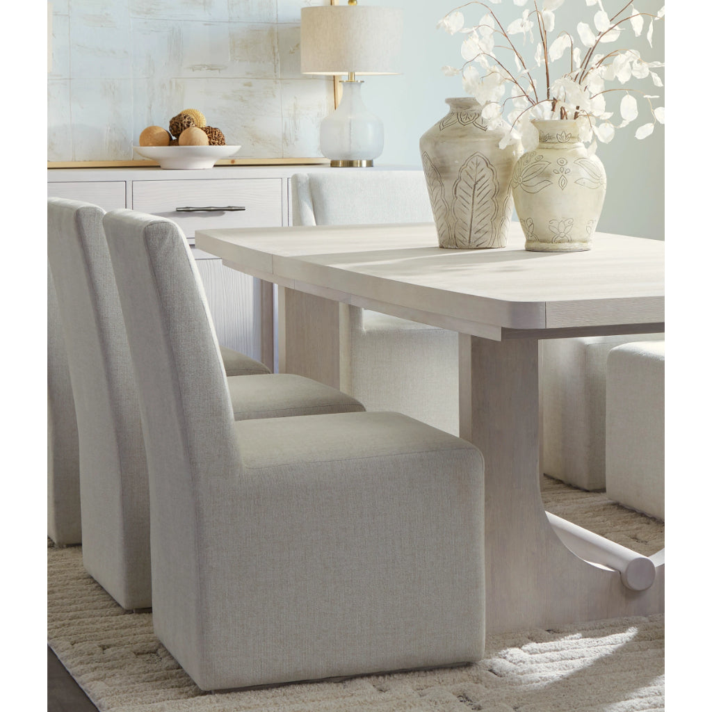 Abaco White Performance Fabric Dining Chair