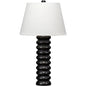 Abacus Hand-Carved Wooden Table Lamp
