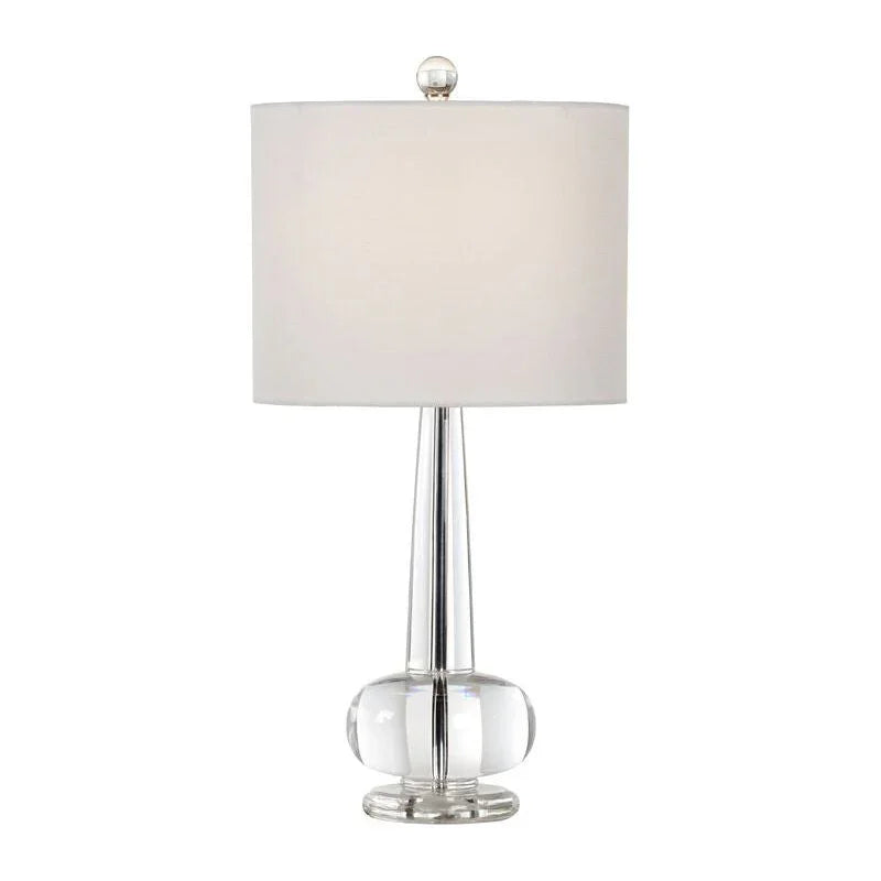 Abbey Lead Crystal Base Table Lamp - LOOMLAN - Wildwood - Table Lamps