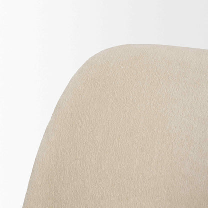 Abbie Leather Armless Dining Chair 2PC