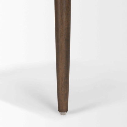 Abbie Leather Armless Dining Chair 2PC