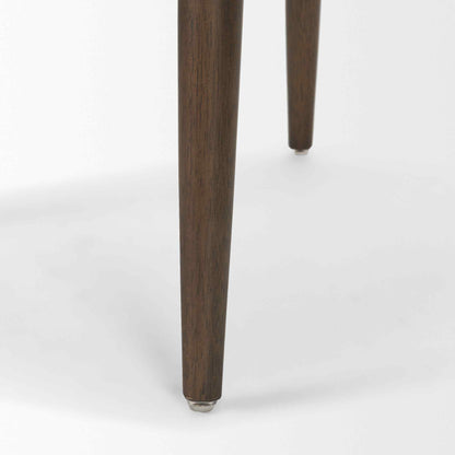 Abbie Leather Armless Dining Chair 2PC