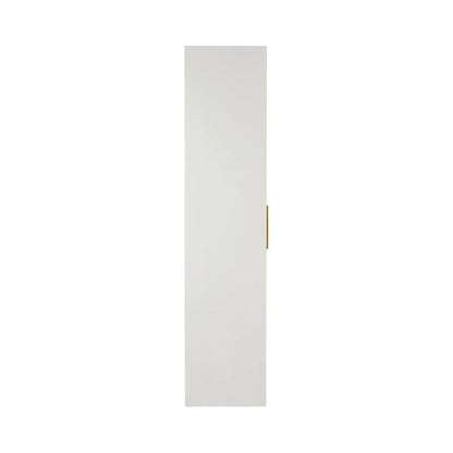 Abel Wood Framed White Cabinet - LOOMLAN - Chelsea House - Accent Cabinets