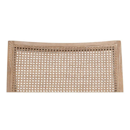 Abella Chair Whitewash Wood Cotton - LOOMLAN - Sarreid - Accent Chairs