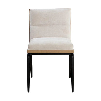 Abilene Fabric Armless Dining Chair 2PC - LOOMLAN - SUNPAN - Dining Chairs