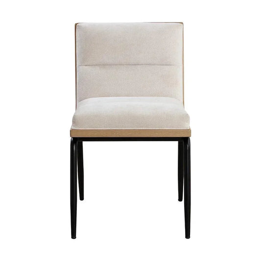 Abilene Fabric Armless Dining Chair 2PC - LOOMLAN - SUNPAN - Dining Chairs