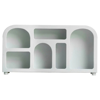 Abode Wooden White Console Table - LOOMLAN - Artesia - Console Tables