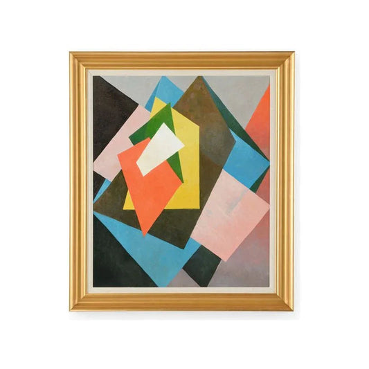 Abstract I Traditional Gold Framed Artwork-Framed Wall Art-Chelsea House-LOOMLAN