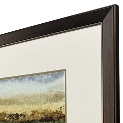 Abstract Vast Field Framed Wall Art 2PC