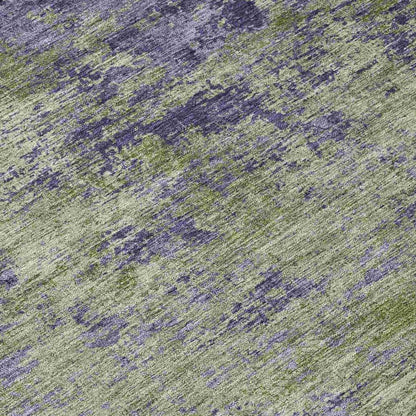 Acacina Green Washable Indoor - Outdoor Rug - LOOMLAN - LOOMLAN Rugs - Outdoor Rugs
