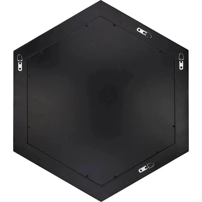 Academy Mother Of Pearl Hexagon Wall Mirror - LOOMLAN - Jamie Young - Wall Mirrors