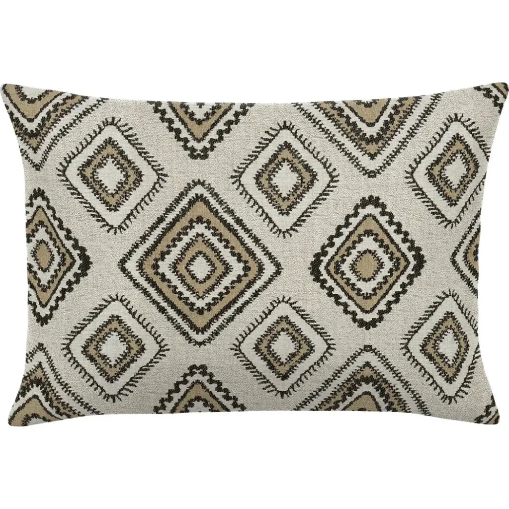 Accara Jute Handmade Outdoor Pillow-Outdoor Pillows-Earnest Collection-20"x13" Lumbar-LOOMLAN