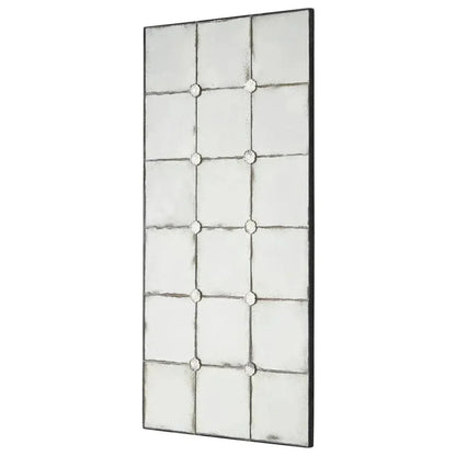 Aces Rectangular Floor Mirror-Floor Mirrors-Furniture Classics-LOOMLAN