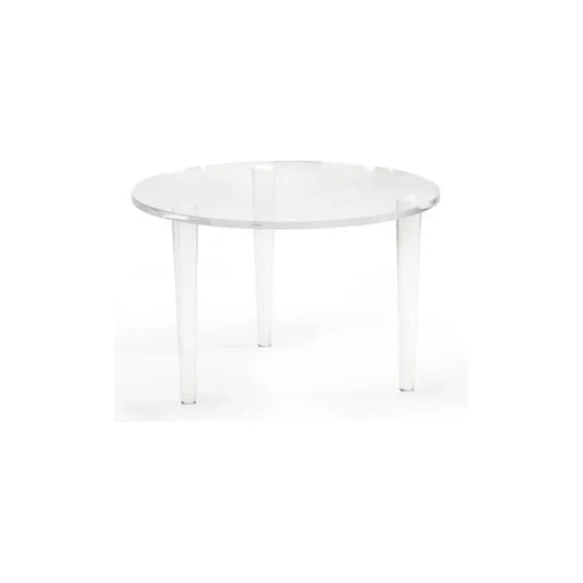 Acrylic Made Round Coffee Table - LOOMLAN - Chelsea House - Side Tables