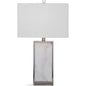 Adair Marble and Metal Grey Table Lamp - LOOMLAN - Bassett Mirror - Table Lamps