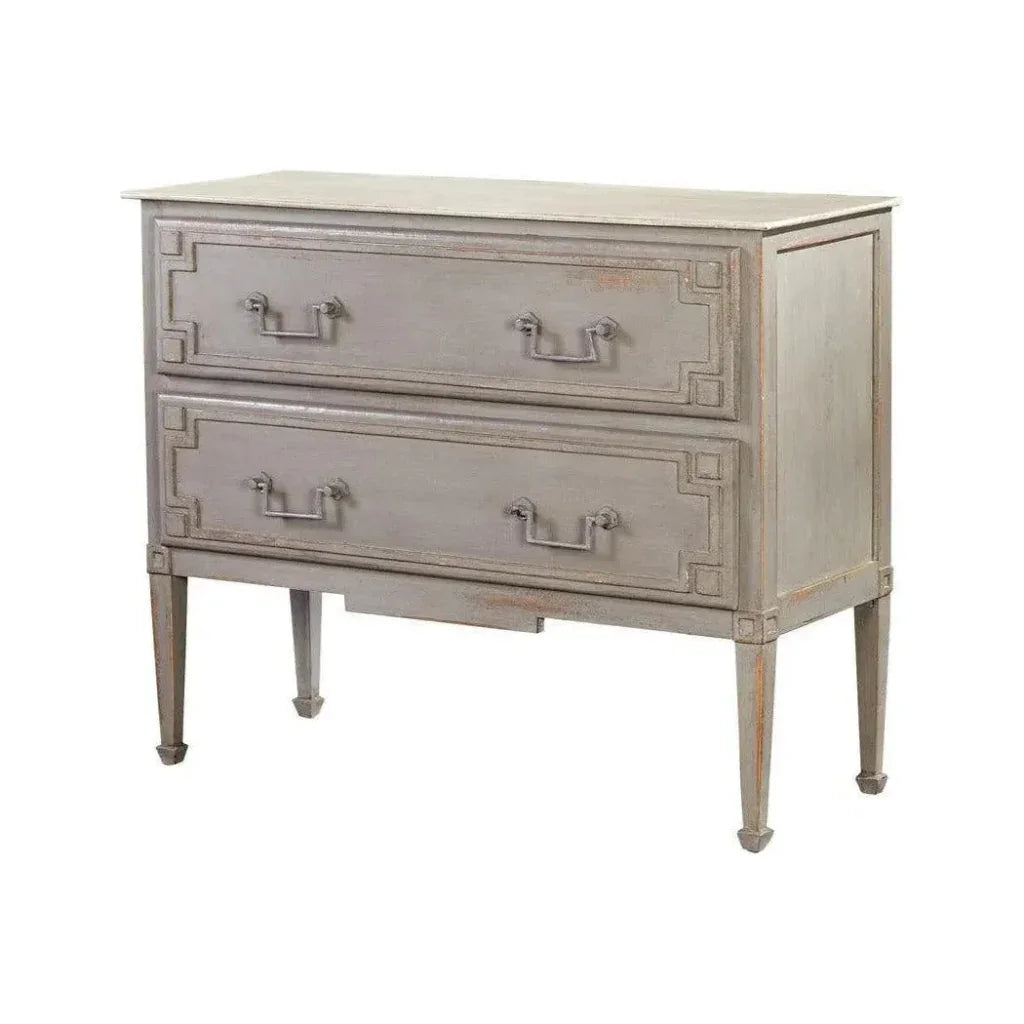 Adalaya Grey Wood Chest - LOOMLAN - Furniture Classics - Chests