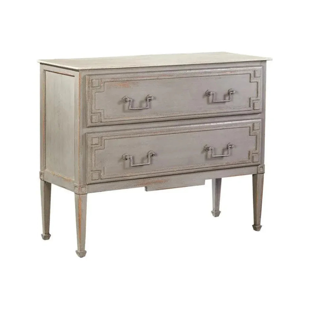 Adalaya Grey Wood Chest - LOOMLAN - Furniture Classics - Chests