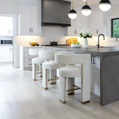 Adamina Performance Fabric Counter Stool - LOOMLAN - SUNPAN - Counter Stools