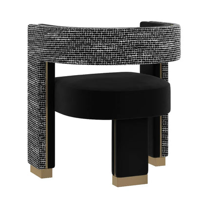 Adamina Performance Fabric Dining Armchair - LOOMLAN - SUNPAN - Dining Chairs