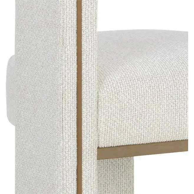 Adamina Barstool Rhea Light Barley Gold Durable - LOOMLAN - SUNPAN - Bar Stools