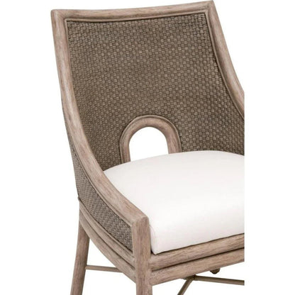Adamo Performance Fabric Armless Dining Chair 2PC - LOOMLAN - Essentials For Living - Dining Chairs