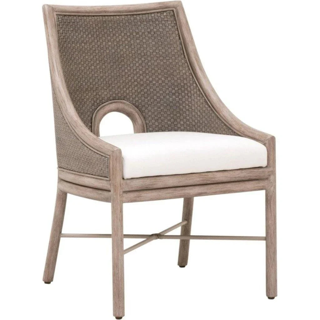 Adamo Performance Fabric Armless Dining Chair 2PC - LOOMLAN - Essentials For Living - Dining Chairs