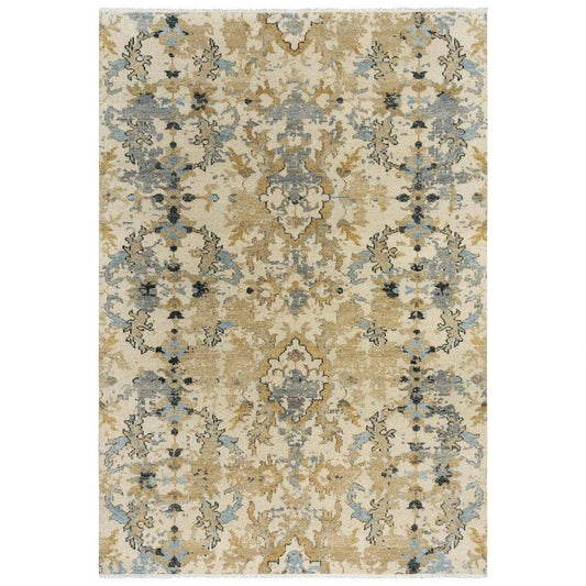 Adda Beige Large Area Rugs For Living Room - LOOMLAN - LOOMLAN - Area Rugs