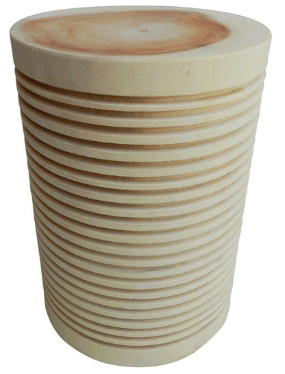 Ade Suar Wooden Outdoor Stool-Garden Stools-Artesia-LOOMLAN