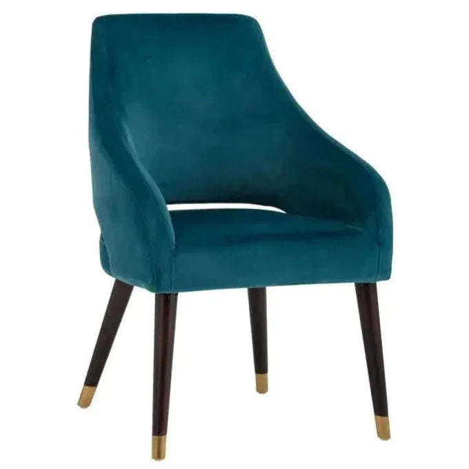 Adelaide Fabric Dining Armchair - LOOMLAN - SUNPAN - Dining Chairs