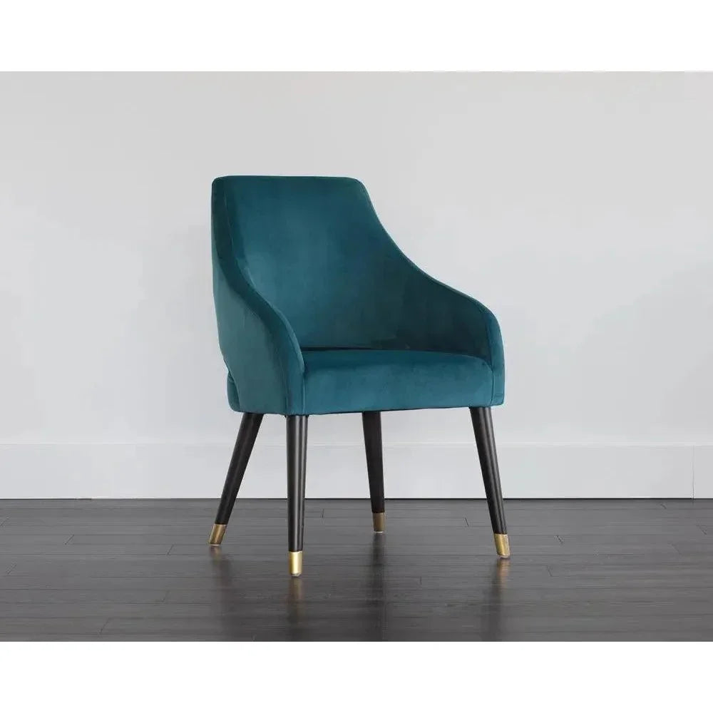 Adelaide Fabric Dining Armchair - LOOMLAN - SUNPAN - Dining Chairs