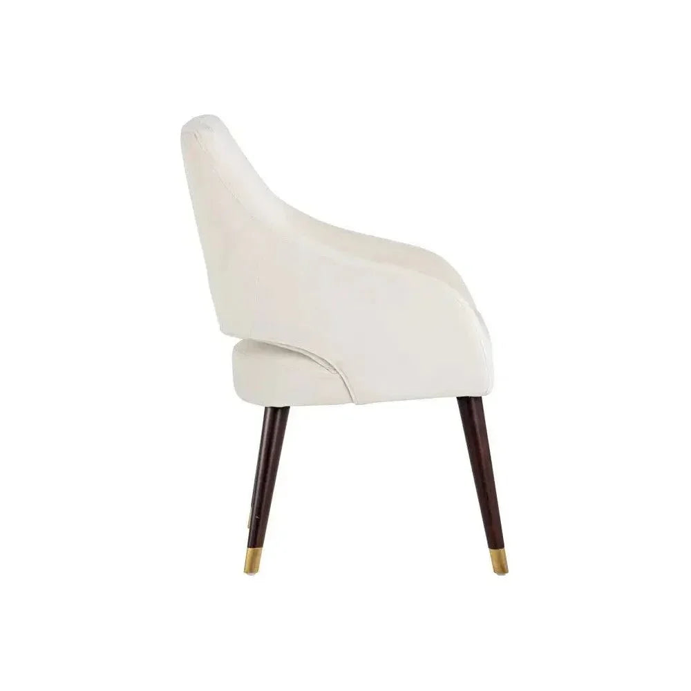 Adelaide Fabric Dining Armchair - LOOMLAN - SUNPAN - Dining Chairs