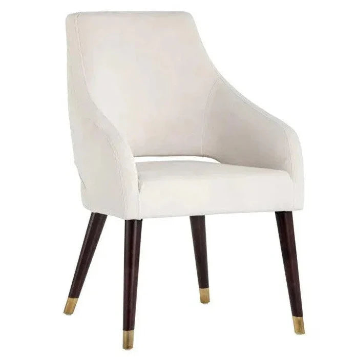 Adelaide Fabric Dining Armchair - LOOMLAN - SUNPAN - Dining Chairs
