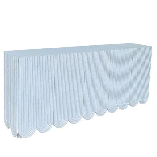 Adelia White Sideboard Solid Wood - LOOMLAN - Artesia - Sideboards