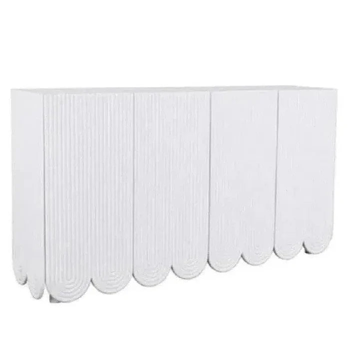 Adelia White Sideboard Solid Wood - LOOMLAN - Artesia - Sideboards