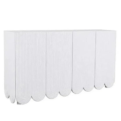 Adelia White Sideboard Solid Wood - LOOMLAN - Artesia - Sideboards