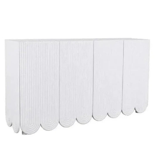 Adelia White Sideboard Solid Wood - LOOMLAN - Artesia - Sideboards