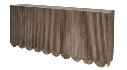 Adelle Smoke Brown Finish Wooden Sideboard - LOOMLAN - Artesia - Sideboards