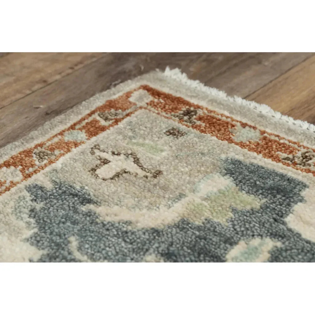 Aden Floral Light Blue Large Area Rugs For Living Room - LOOMLAN - LOOMLAN - Area Rugs