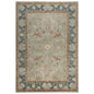 Aden Floral Light Blue Large Area Rugs For Living Room - LOOMLAN - LOOMLAN - Area Rugs