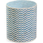 Aden MDF and Resin Blue Accent Table - LOOMLAN - Bassett Mirror - Side Tables
