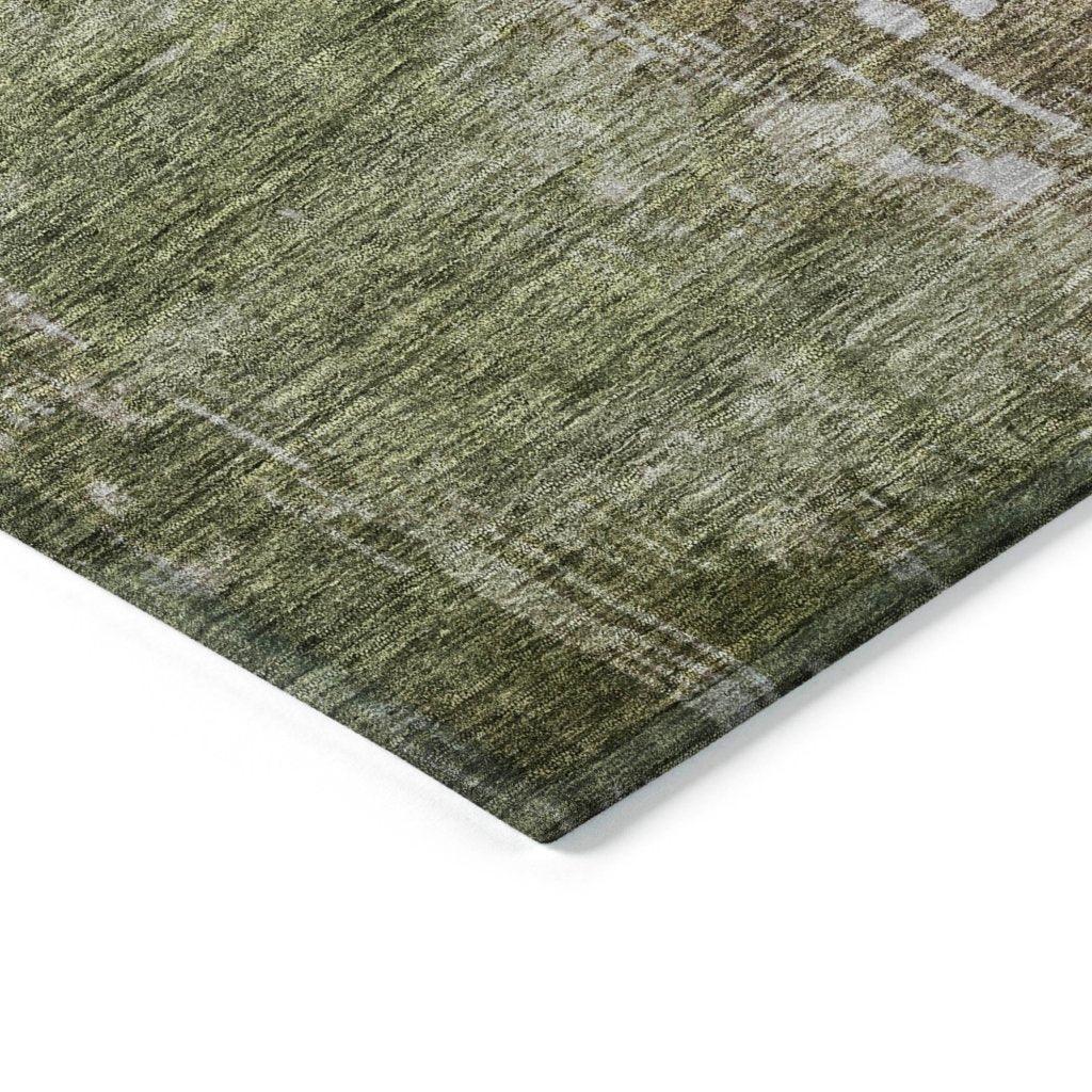 Adiva Brown Washable Indoor - Outdoor Rug - LOOMLAN - LOOMLAN Rugs - Outdoor Rugs