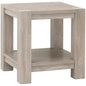 Adler Wood Brown Square End Table - LOOMLAN - Essentials For Living - Side Tables