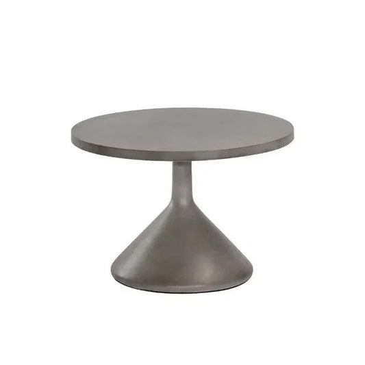 Adonis Coffee Table Grey Concrete For Indoor Outdoor-Outdoor Coffee Tables-SUNPAN-LOOMLAN