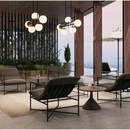 Adonis End Table Concrete Suitable For Outdoors - LOOMLAN - SUNPAN - Outdoor Side Tables