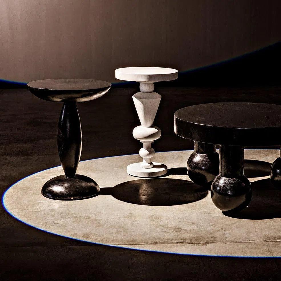 Adonis Side Table, Hand Rubbed Black - LOOMLAN - Noir - Side Tables